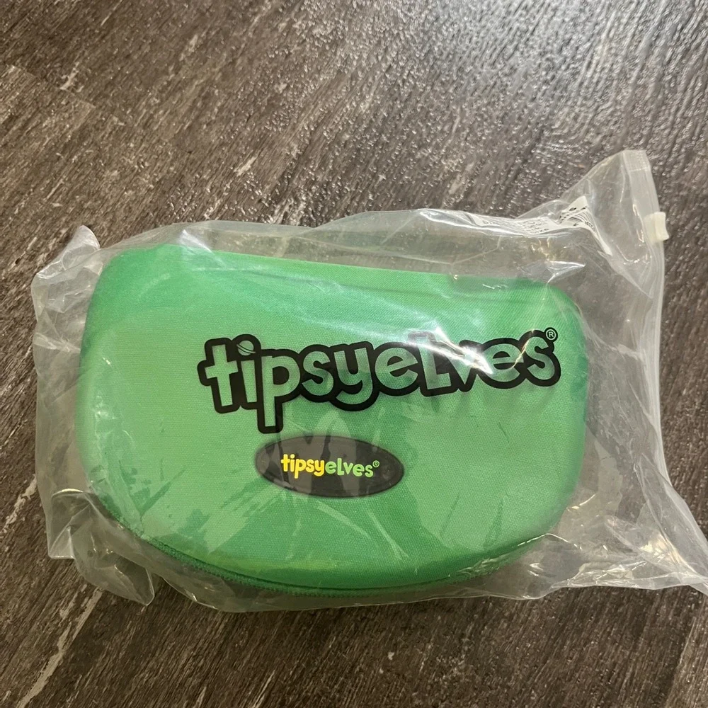 Tipsy Elves Major Lazer Visor Ski Sunglasses Black Green Mirror Snowboarding